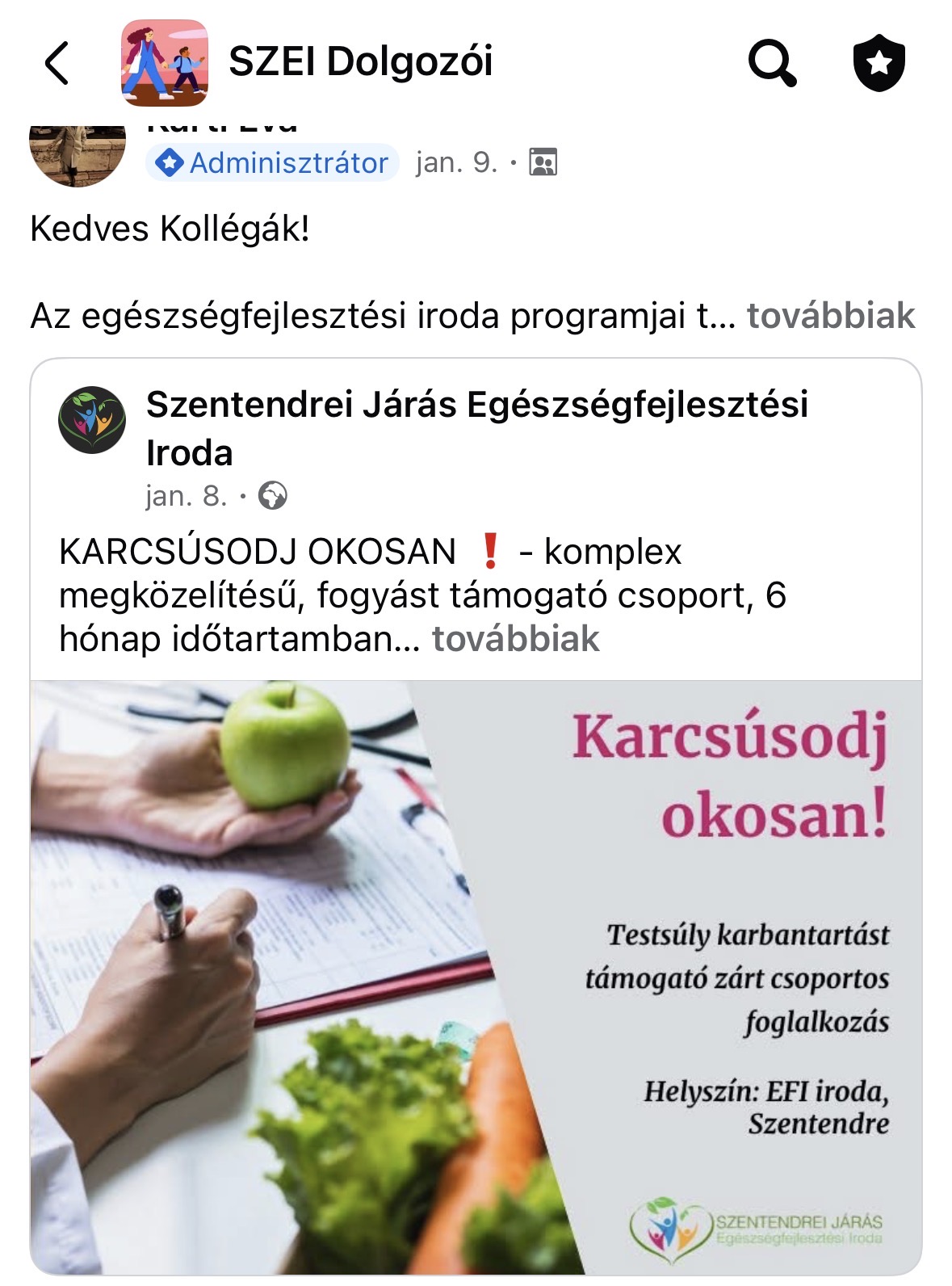 Munkahelyi egészségfejlesztés 14