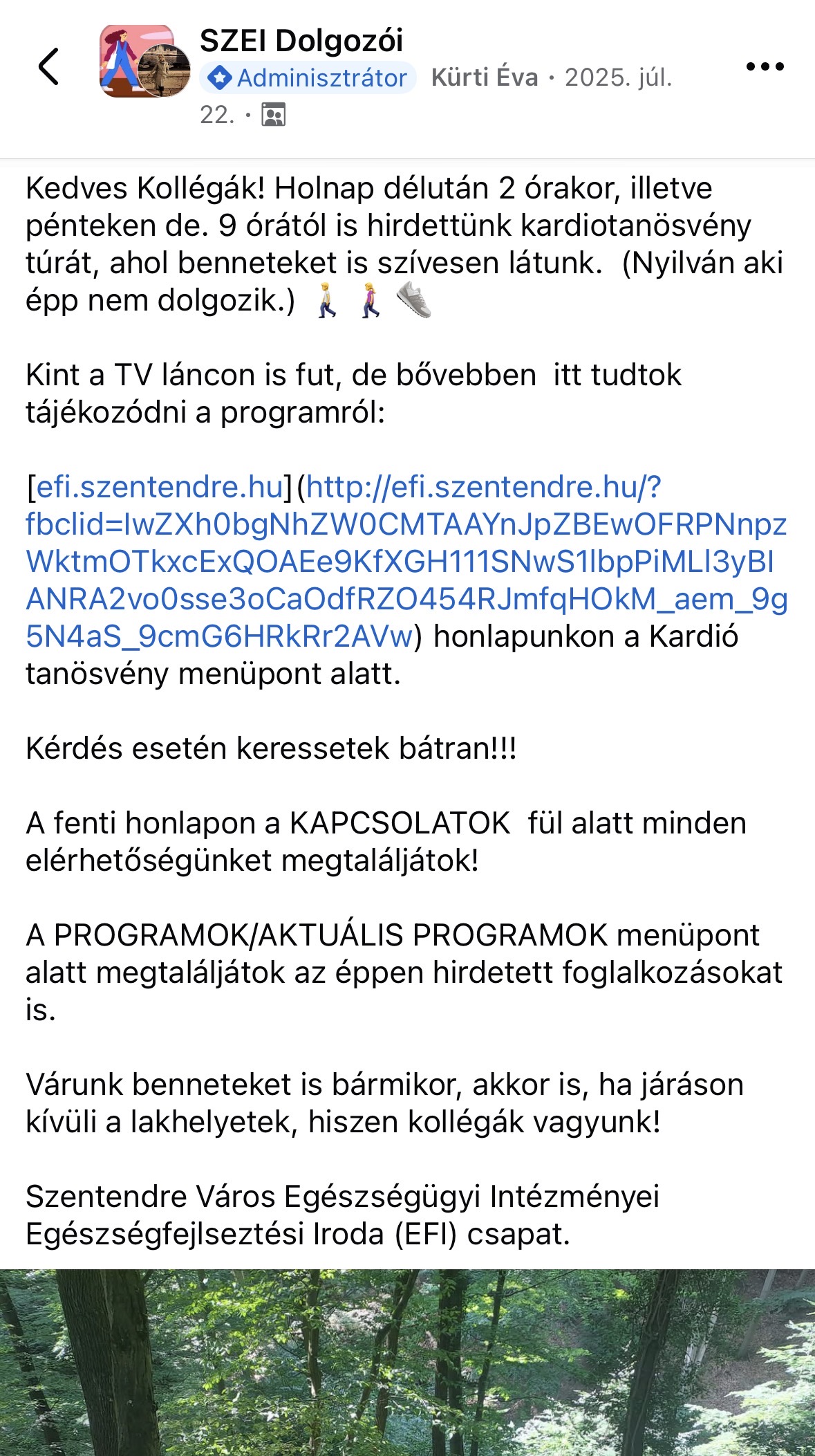 Munkahelyi egészségfejlesztés 16